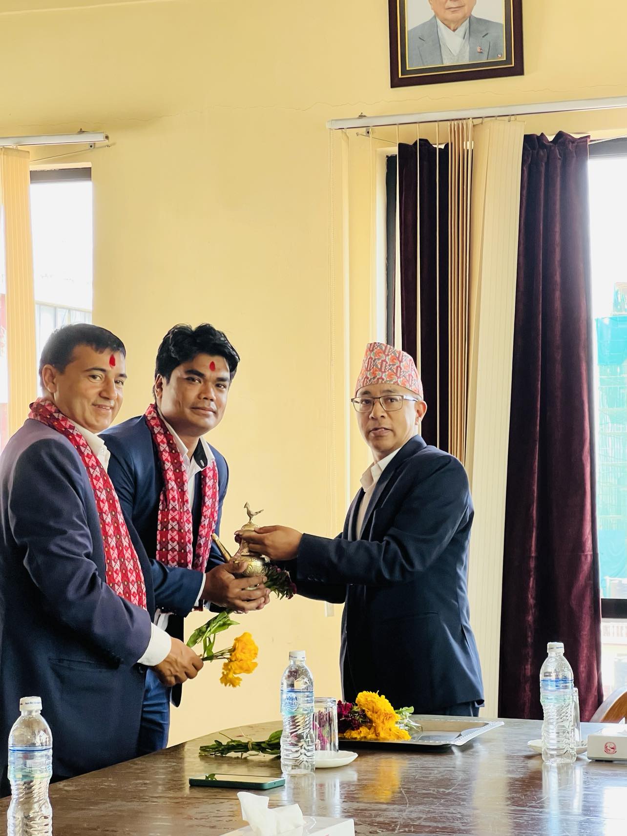 Slider Image: Farewell Program on Dated 2080.2.18 Section Officer Mr. Rabindra Manandhar